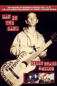 Billy Bragg & Wilco: Man in the Sand - Poster