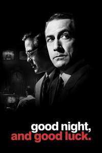 Good Night  and Good Luck. - Poster