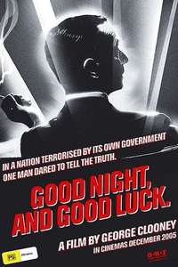 Good Night  and Good Luck. - Poster