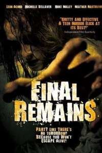 Final Remains - Poster