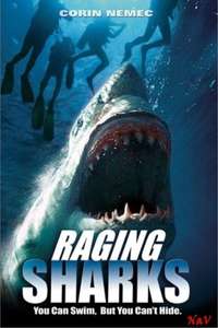 Raging Sharks - Poster