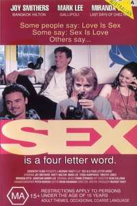Sex Is a Four Letter Word - Poster