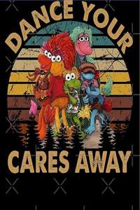 Fraggle Rock - Dance Your Cares Away - Poster