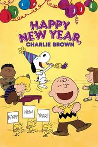 Happy New Year  Charlie Brown - Poster