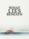 What Lies Beneath