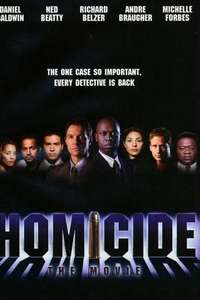 Homicide: The Movie - Poster