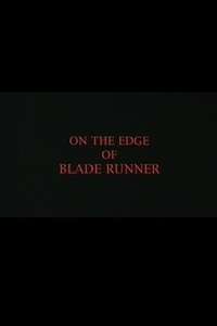 On the Edge of 'Blade Runner' - Poster