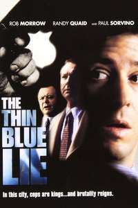 The Thin Blue Lie - Poster