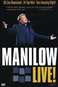 Manilow Live! - Poster