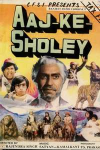 AAJ KE SHOLEY - Poster