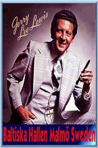 Jerry Lee Lewis in Sweden 1997 - Poster