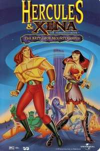 Hercules and Xena - The Animated Movie: The Battle for Mount Olympus - Poster