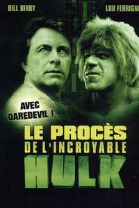 The Trial of the Incredible Hulk - Poster