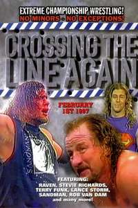 ECW Crossing the Line Again - Poster