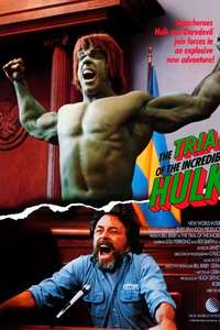 The Trial of the Incredible Hulk - Poster