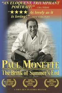 Paul Monette: The Brink of Summer's End - Poster