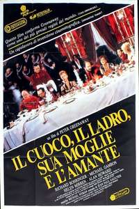 The Cook  the Thief  His Wife & Her Lover - Poster