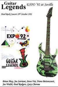 Guitar Legends EXPO '92 at Sevilla - The Hard Rock Night - Poster