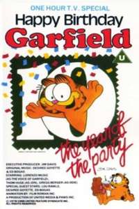 Happy Birthday Garfield - Poster