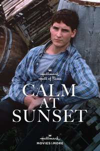 Calm at Sunset - Poster