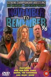 ECW November to Remember '96 - Poster