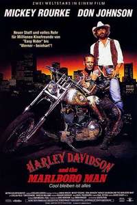 Harley Davidson and the Marlboro Man - Poster