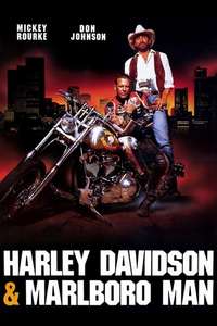 Harley Davidson and the Marlboro Man - Poster