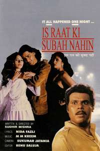 Is Raat Ki Subah Nahin - Poster