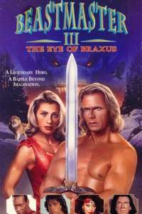 Beastmaster III: The Eye of Braxus - Poster