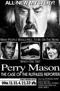 Perry Mason: The Case of the Ruthless Reporter - Poster