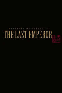 Bernardo Bertolucci and the Making of The Last Emperor - Poster