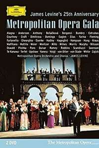 Metropolitan Opera Gala James Levine's 25th Anniversary - Poster