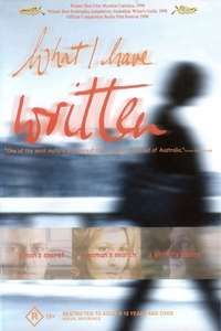 What I Have Written - Poster