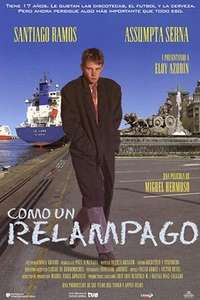 Como un relámpago - Poster