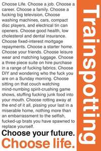 Trainspotting - Poster