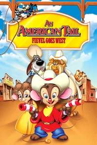 An American Tail: Fievel Goes West - Poster