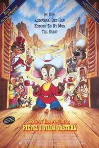 An American Tail: Fievel Goes West - Poster