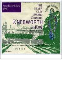 Silver Clef Award Winners Show  Knebworth Park - Poster