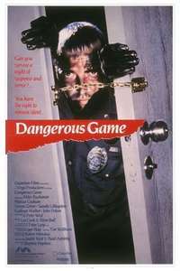 Dangerous Game - Poster