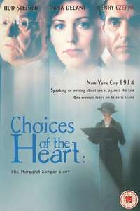Choices of the Heart: The Margaret Sanger Story - Poster