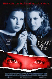I Saw What You Did - Poster