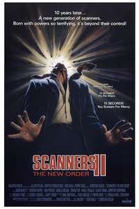 Scanners II: The New Order - Poster