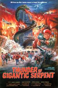 Thunder of Gigantic Serpent - Poster