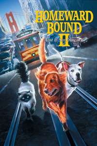 Homeward Bound II: Lost in San Francisco - Poster