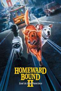 Homeward Bound II: Lost in San Francisco - Poster