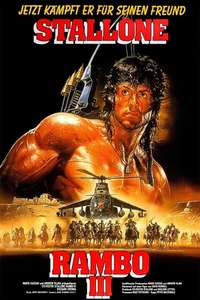 Rambo III - Posters