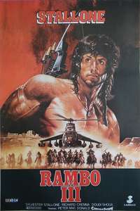 Rambo III - Posters