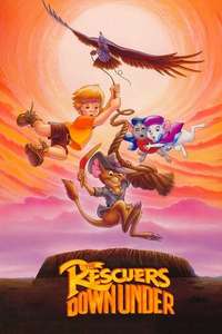 The Rescuers Down Under - Posters