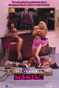 The Invisible Maniac - Poster