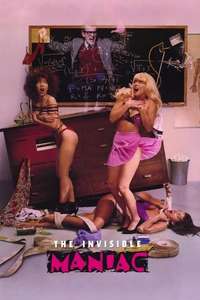 The Invisible Maniac - Poster